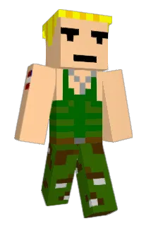 Demonblooded Minecraft avatar full body
