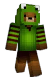 Denon Minecraft avatar full body
