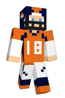 DenverBronzios Minecraft avatar full body