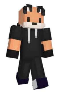DepressedCatFox Minecraft avatar full body