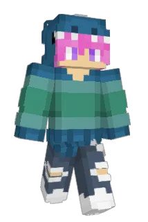 DepressedDino Minecraft avatar full body