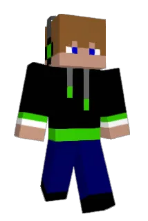 DerVoltrax Minecraft avatar full body