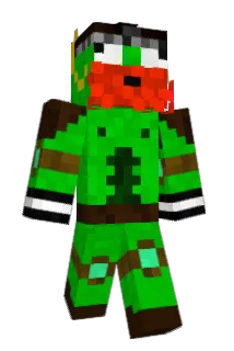 DerpyGreenViking Minecraft avatar full body