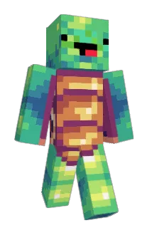DerpyTxrtle Minecraft avatar full body