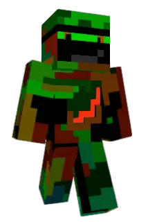 Derrobman1 Minecraft avatar full body