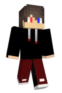 Derxt Minecraft avatar full body