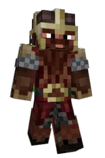 Desafinado Minecraft avatar full body