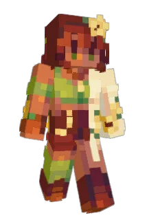 DesertSunFlower Minecraft avatar full body