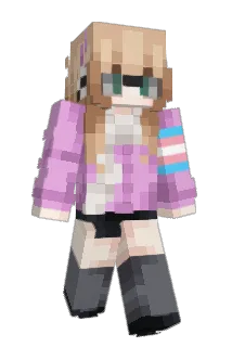 DestinedPetal Minecraft avatar full body