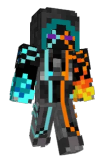 DestroBot Minecraft avatar full body