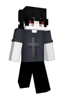 DestroIE Minecraft avatar full body