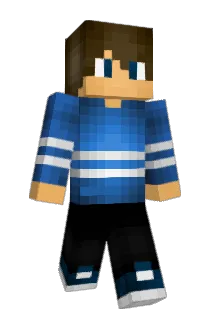 Deszcze Minecraft avatar full body