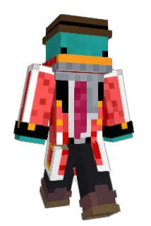 Minecraft-Avatar von DetPlatypus: ganzer Körper