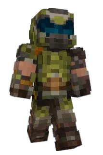 DgamerBR Minecraft avatar full body