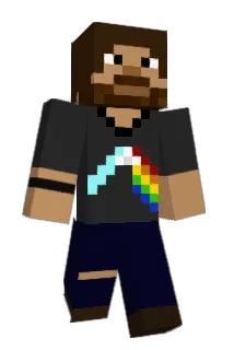 DharmaBurns Minecraft avatar full body