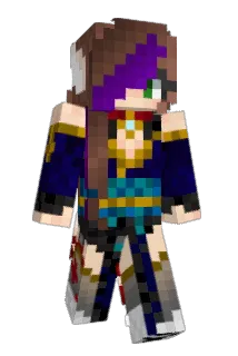 DiaWolfsQueen Minecraft avatar full body