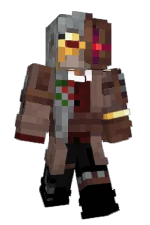 Diamkey Minecraft avatar full body