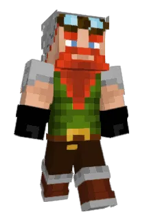 DiamndB Minecraft avatar full body
