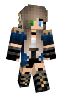 DiamondGirl216 Minecraft avatar full body