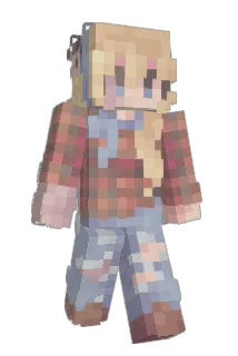 DiamondGirl687 Minecraft avatar full body