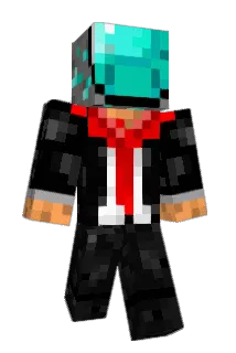 DiamondH3ad Minecraft avatar full body
