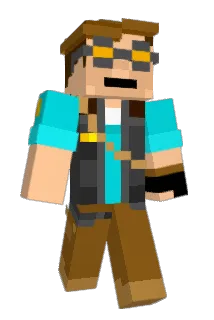 DiamondHatchet Minecraft avatar full body