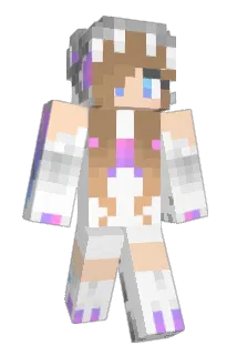DiamondOMGwolf Minecraft avatar full body