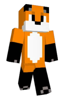 DiamondTheFox Minecraft avatar full body