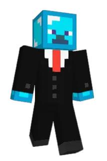 DiamondTuxedo Minecraft avatar full body