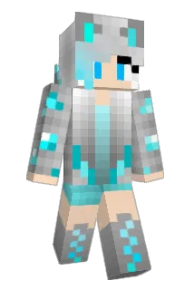 Diamond_GirlHs Minecraft avatar full body