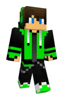 Diamondggreen Minecraft avatar full body