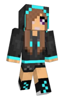 DiamondzHunter13 Minecraft avatar full body
