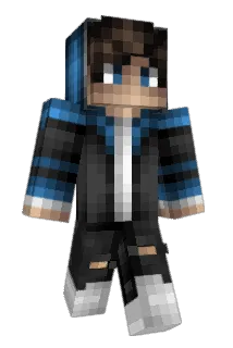 Dictateur_AzBlue Minecraft avatar full body