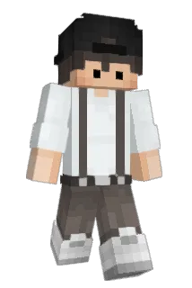 DieActionBar Minecraft avatar full body