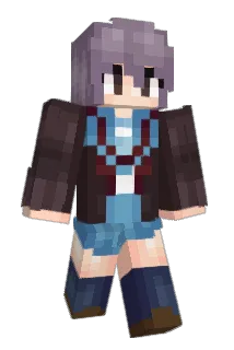 DieBellaDie Minecraft avatar full body