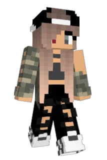 DieDunkleDana Minecraft avatar full body