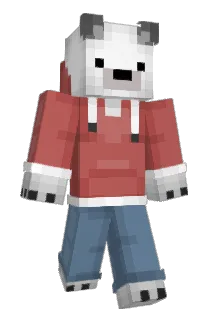 DieOuO Minecraft avatar full body