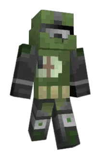 DieWanze Minecraft avatar full body