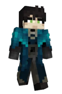 Diecayed Minecraft avatar full body