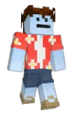 DietPeep Minecraft avatar full body