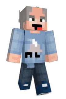 DieterDown Minecraft avatar full body