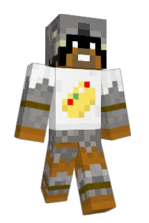 Diffensive Minecraft avatar full body