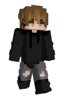 DiggerBigCat Minecraft avatar full body