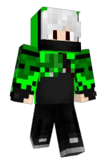 DigiWolfram Minecraft avatar full body