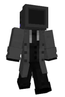 Digitizes Minecraft avatar full body