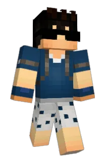 DikkPvP Minecraft avatar full body
