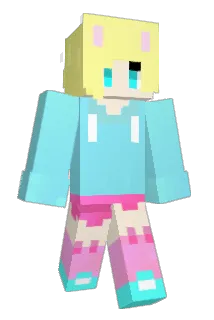 DillyNeko Minecraft avatar full body