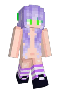 DimensionalFox Minecraft avatar full body