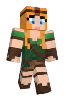 Dinata Minecraft avatar full body