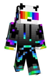 DingoPanda Minecraft avatar full body